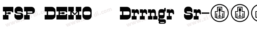 FSP DEMO   Drrngr Sr字体转换